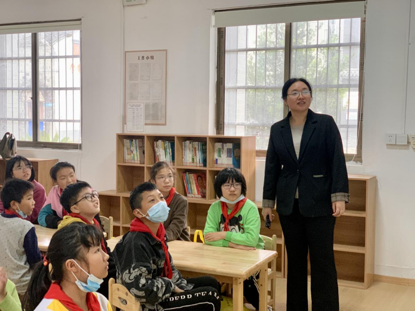 浙江天台南屏：“天真无邪 健康童年”反邪宣讲进乡村复兴少年宫366.png